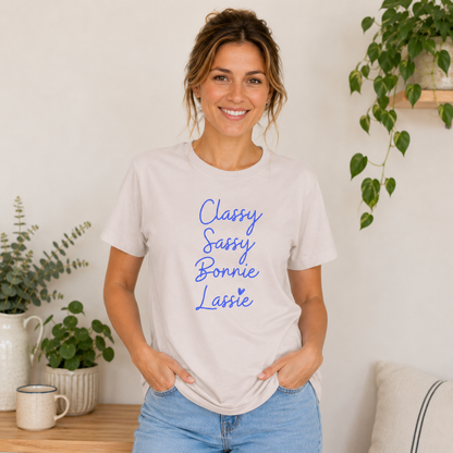 Classy Lassie T-shirt (+ colours)