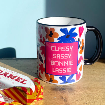 Classy, Sassy, Bonnie Lassie Chunky Mug