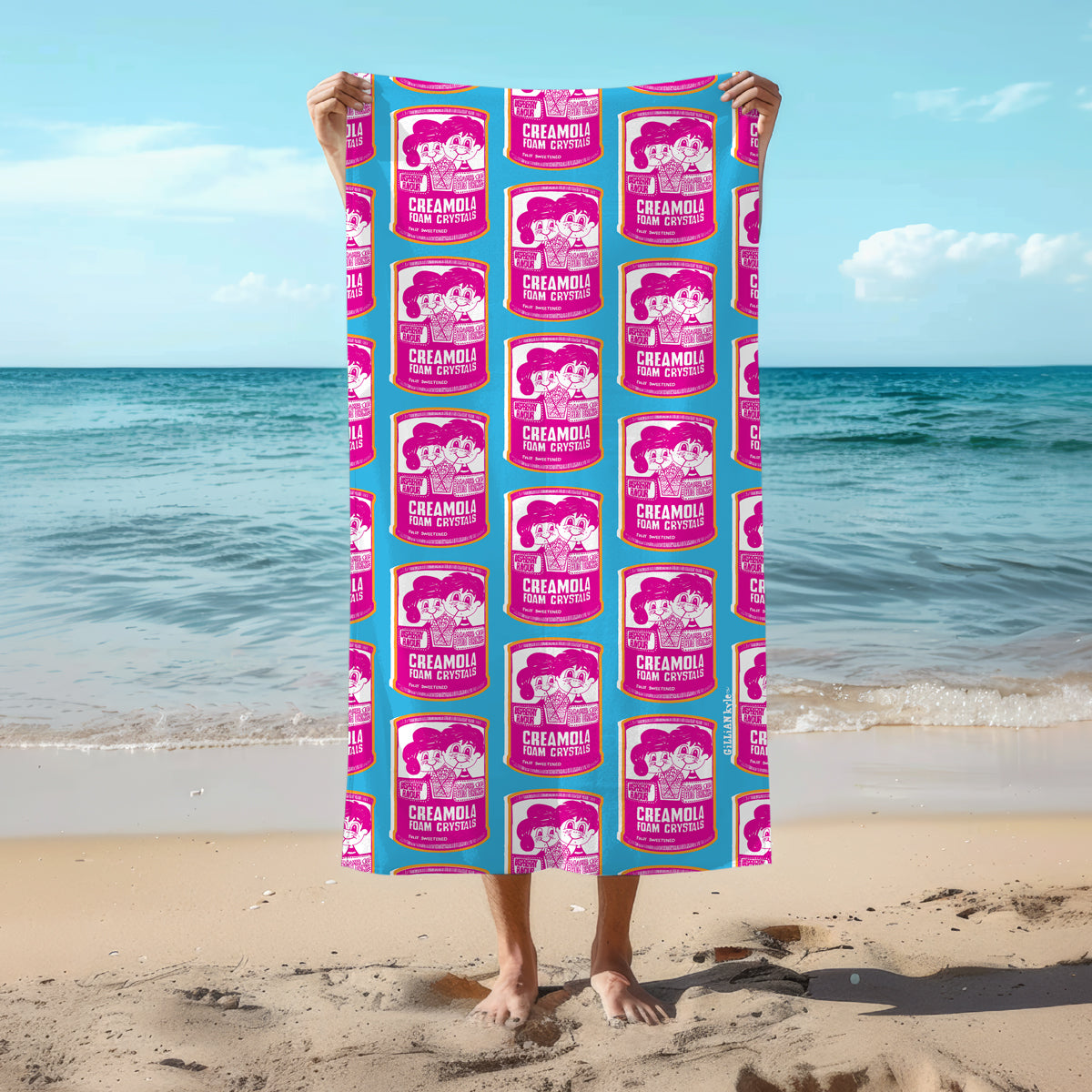 Creamola Foam Beach Towel