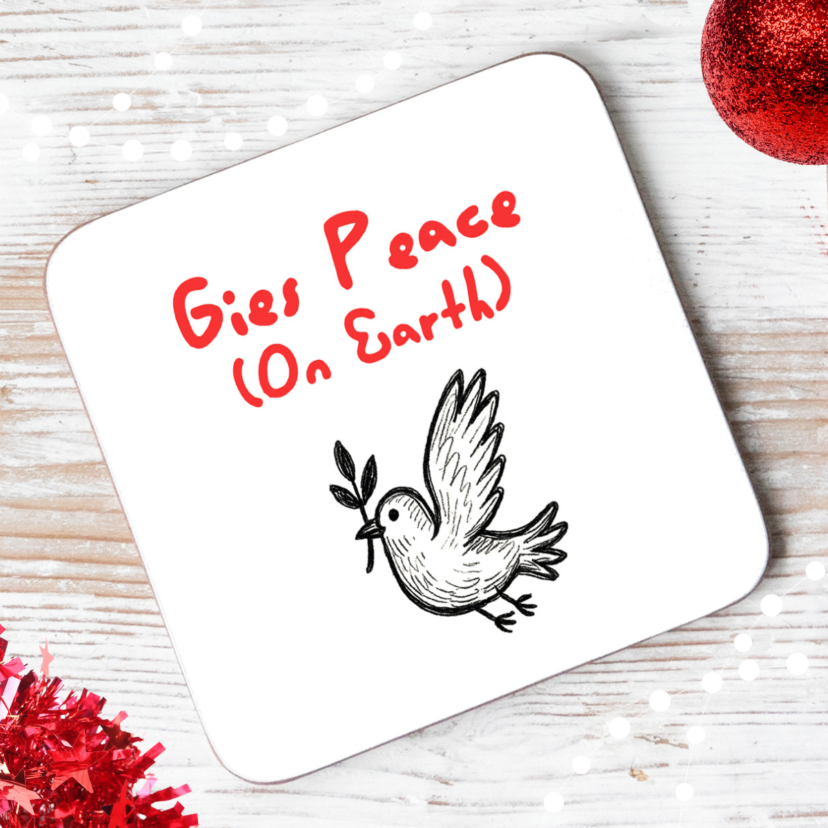 Gies Peace Coaster