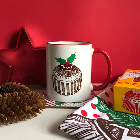 Tunnock's Christmas Pudding Mug