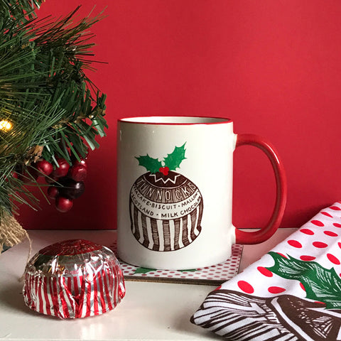 Tunnock's Christmas Pudding Mug