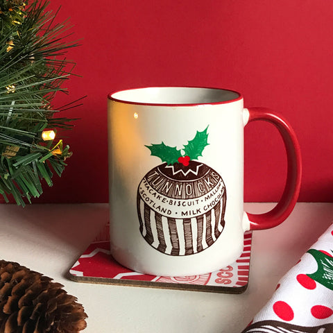 Tunnock's Christmas Pudding Mug