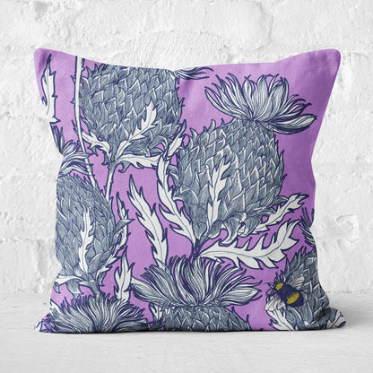 Jaggy Thistle Cushion (+colours)