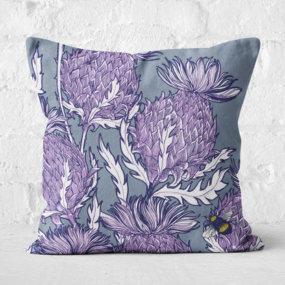 Jaggy Thistle Cushion (+colours)