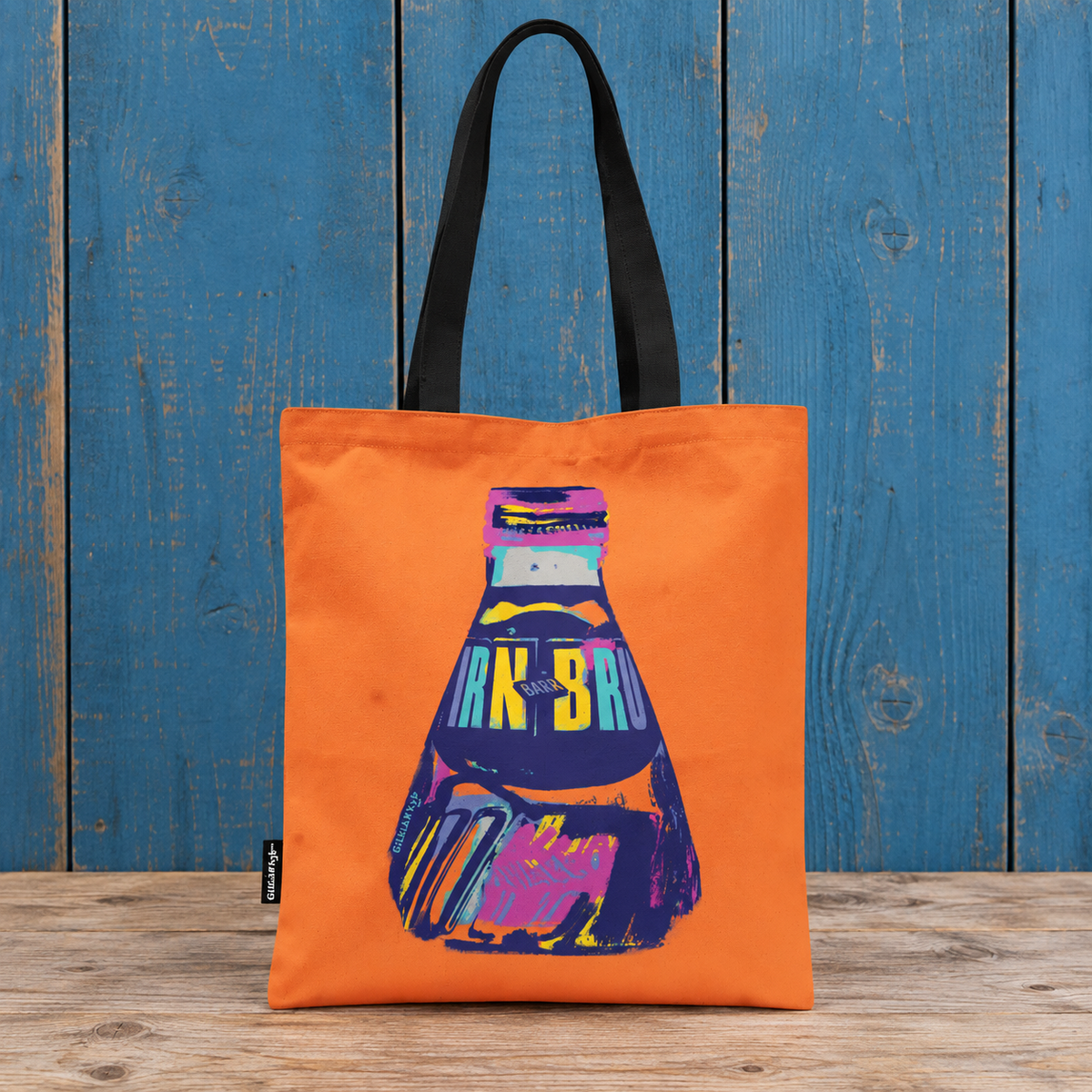 IRN-BRU POP! Heavyweight Tote - orange