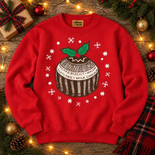 Big Tea Cake Xmas Pud Jumper