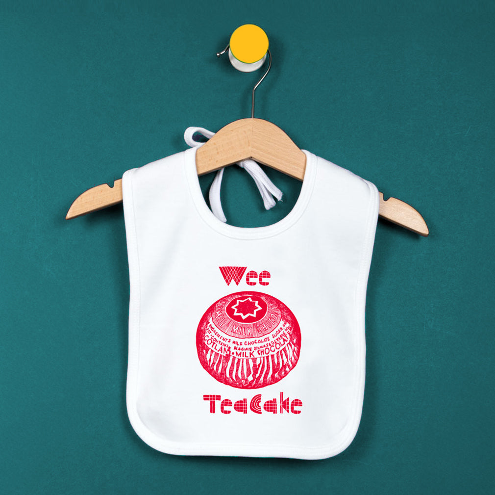 Wee Teacake'- Organic Baby Bib