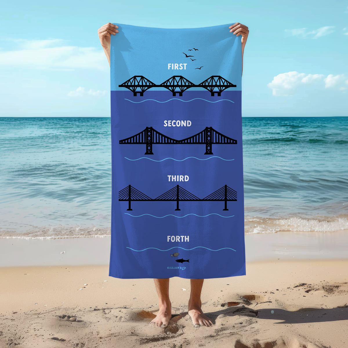 Go Forth! Beach Towel