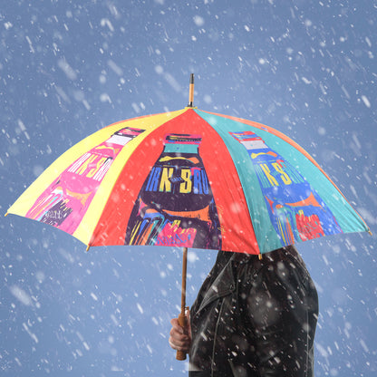 IRN-BRU Luxury Umbrella