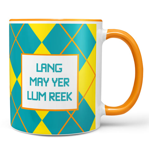 Lang May Yer Lum Reek Chunky Mug