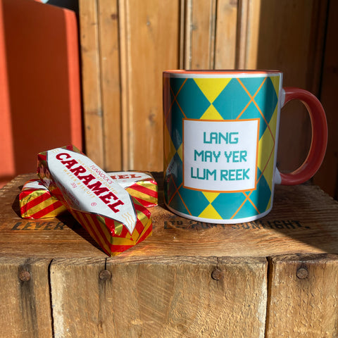 Lang May Yer Lum Reek Chunky Mug