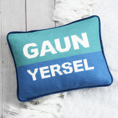 Gaun Yersel Needlepoint Cushion