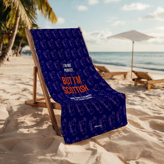 Perfectly Scottish Beach Towel