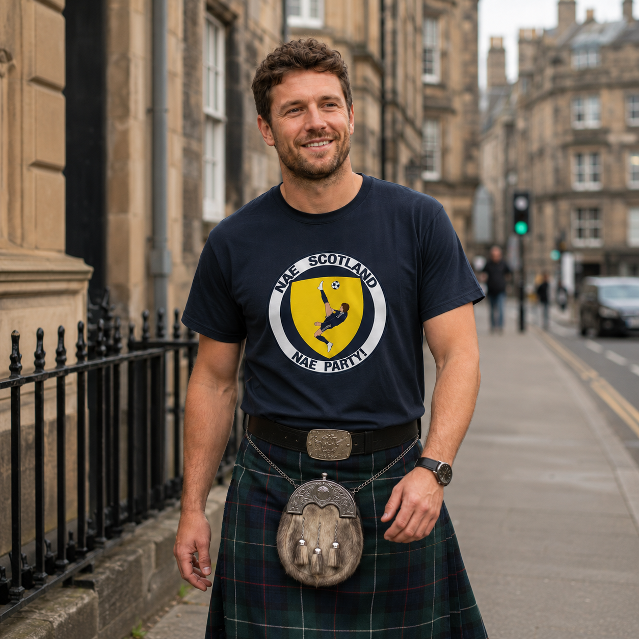 Scotland 26 Football Jersey T-Shirt