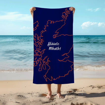 Slàinte Mhath  Beach Towel