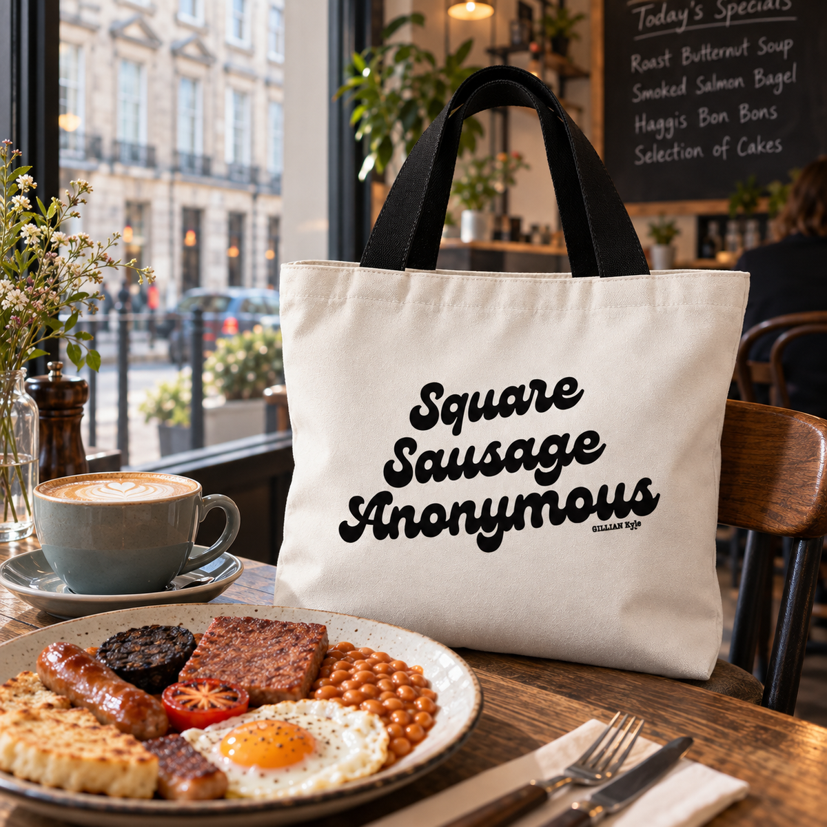 Square Sausage Anonymous Sturdy Tote