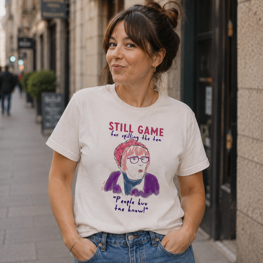 Still Game For The Tea T-shirt (+ colours)