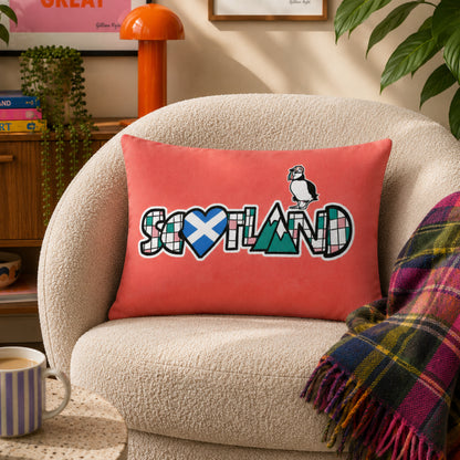Stuck On Scotland Statement Cushion