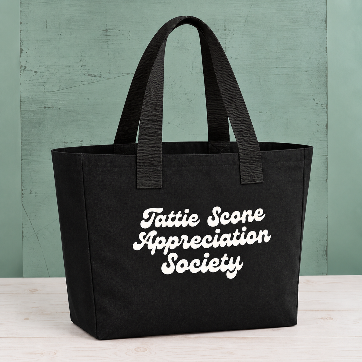 Tattie Scone Appreciation Society Canvas Shopper
