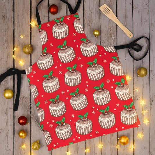 Tea Cake Xmas Pud Apron