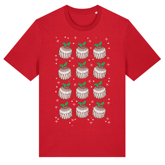 Limited Edition Tea Cake Xmas Pud T-shirt