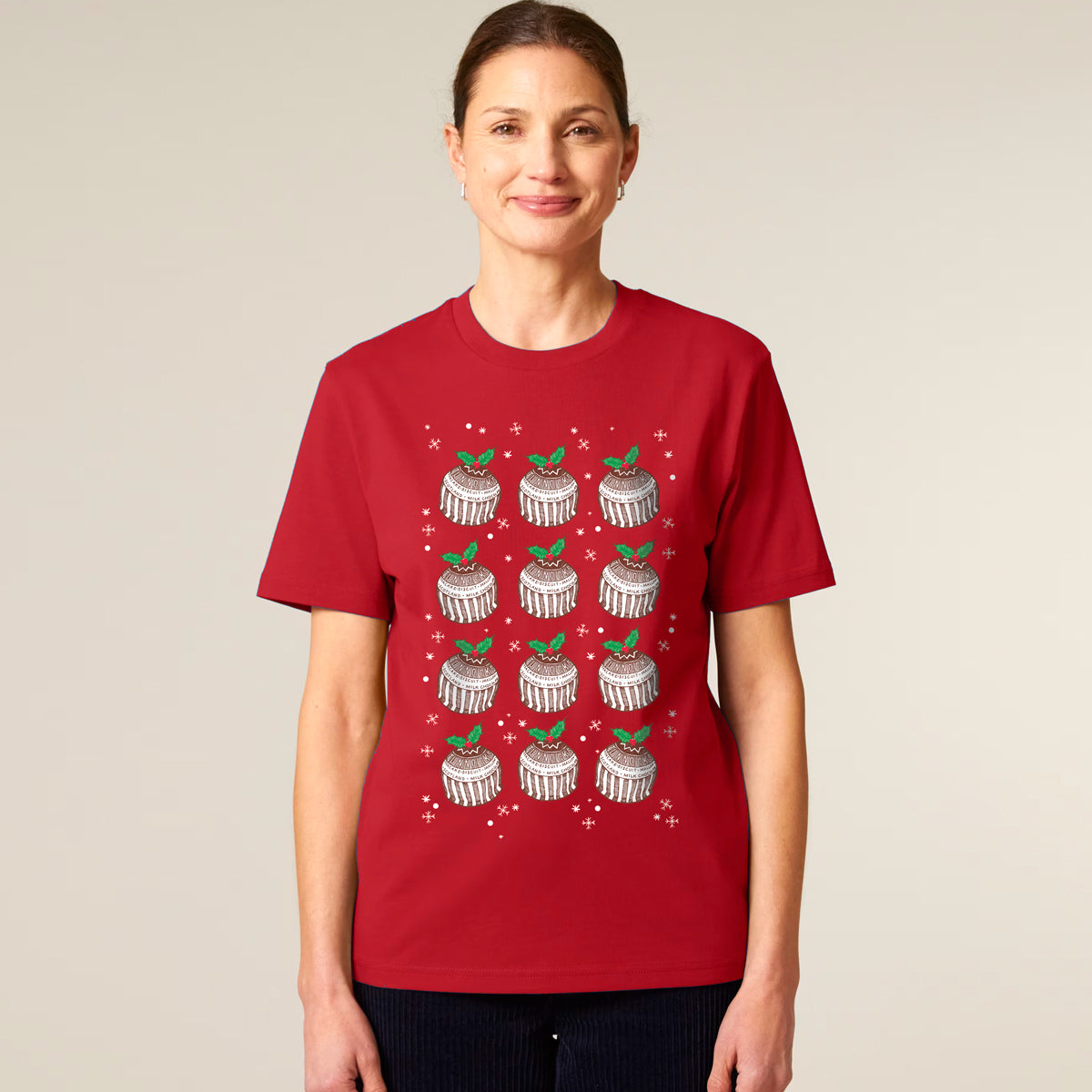 Limited Edition Tea Cake Xmas Pud T-shirt