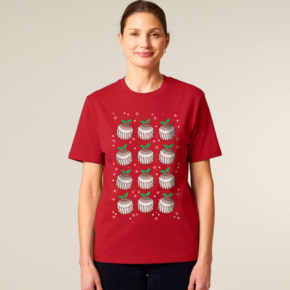 Limited Edition Tea Cake Xmas Pud T-shirt