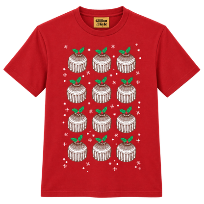 Limited Edition Tea Cake Xmas Pud T-shirt