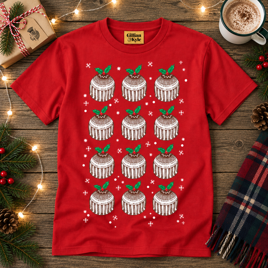 Tea Cake Xmas Puds T-shirt