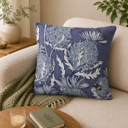 Jaggy Thistle Cushion (+colours)