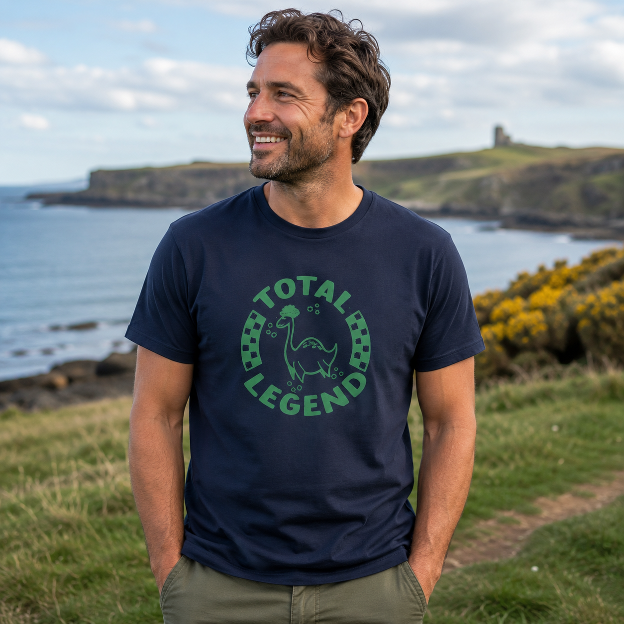 Total Legend Nessie Front Print T-Shirt (+colours)