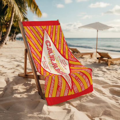 Caramel Wafer Beach Towel