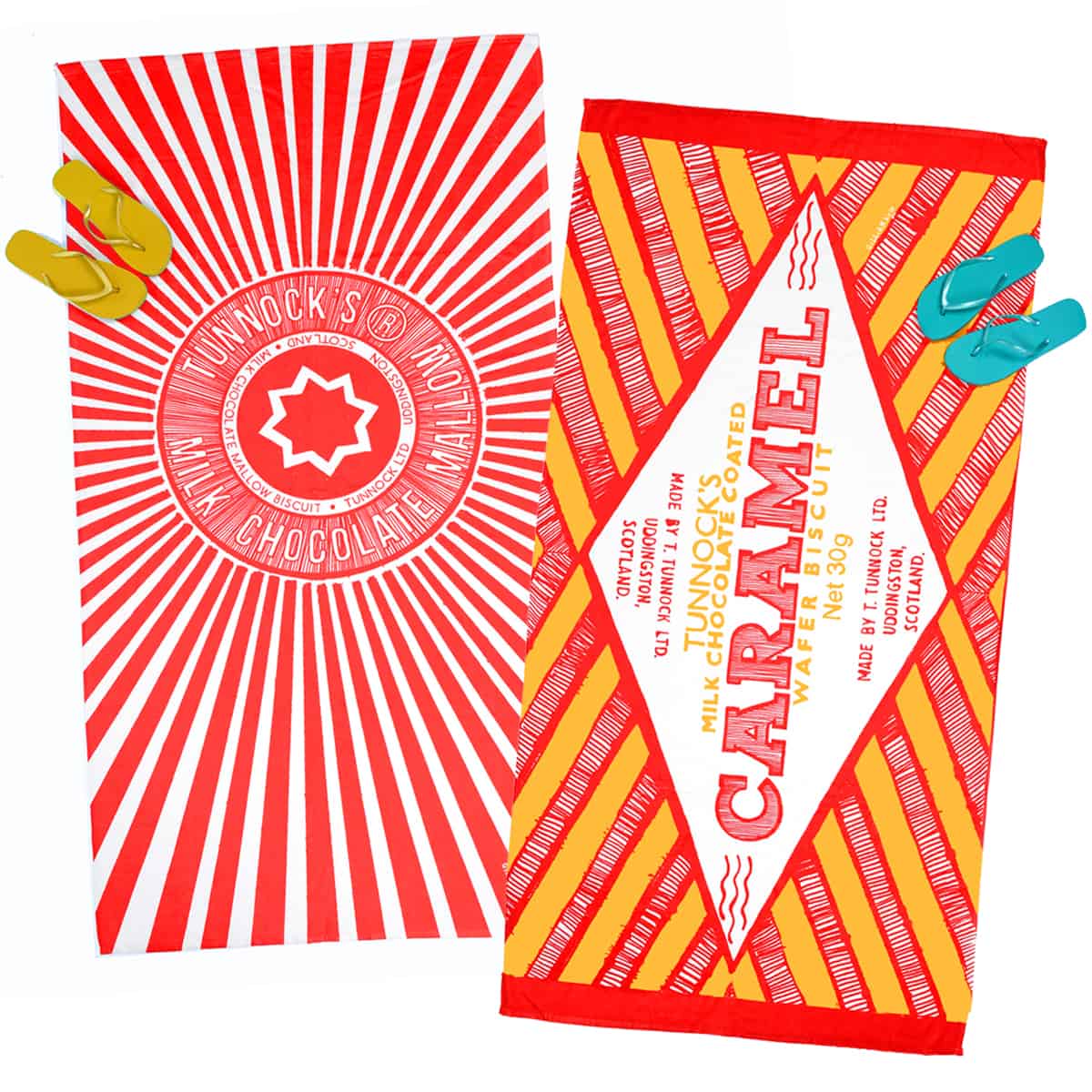 Tunnock's Beach Towel Bundle