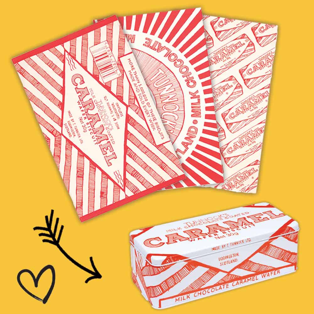 Tunnock’s Tea Towels in a Tin Bundle