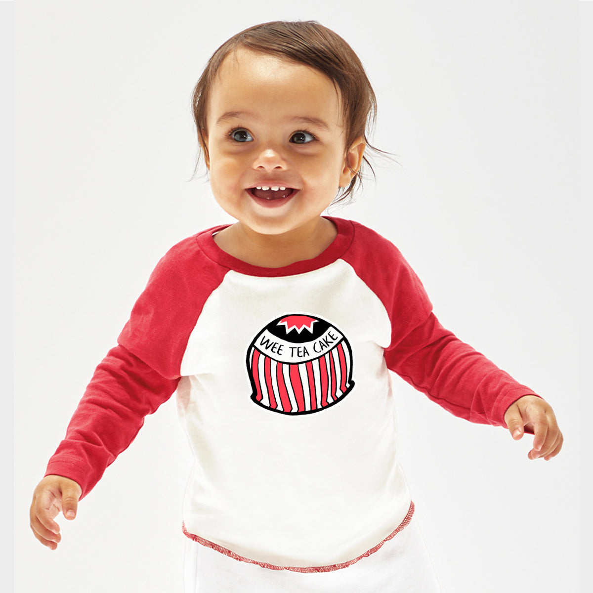 Wee Tea Cake Organic Cotton Baby Baseball Tee – GILLIAN KYLE