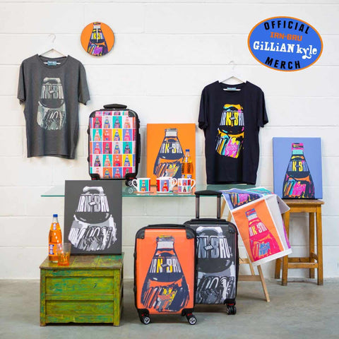 Gillian Kyle Irn Bru merchandise range