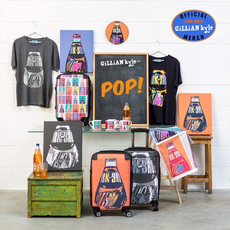 Gillian Kyle Irn Bru merchandise range