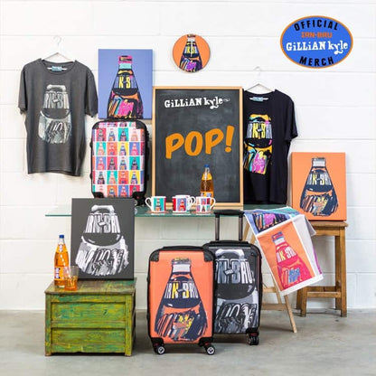 Gillian Kyle Irn Bru merchandise range