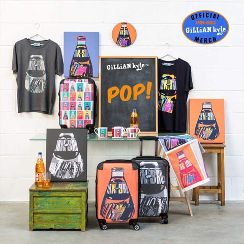 Gillian Kyle Irn Bru merchandise range