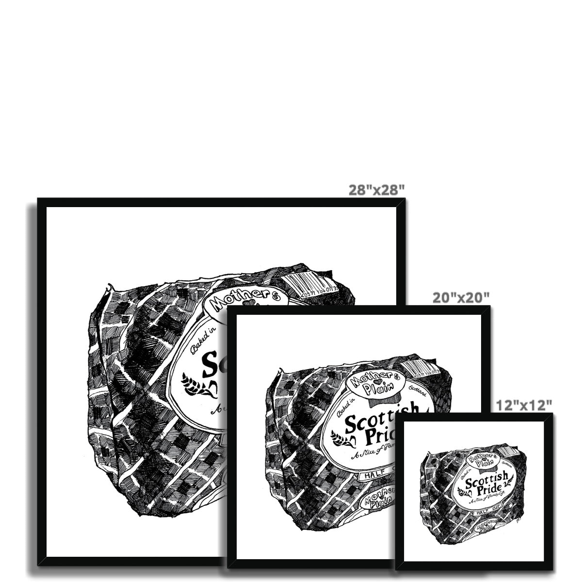 Breid Framed Print