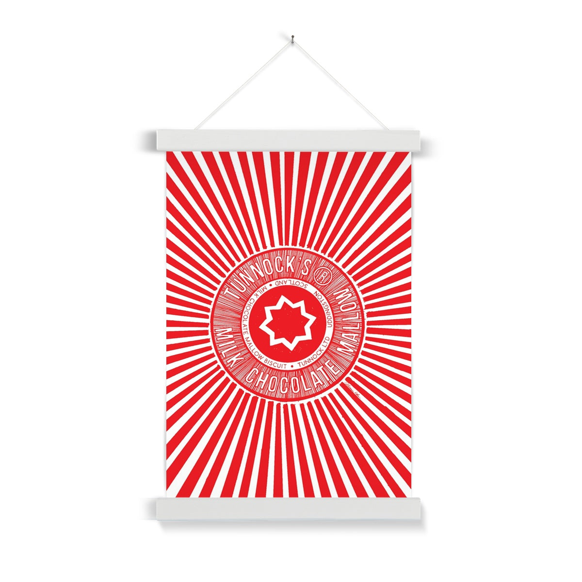 Tea Cake Wrapper Fine Art Print with Hanger
