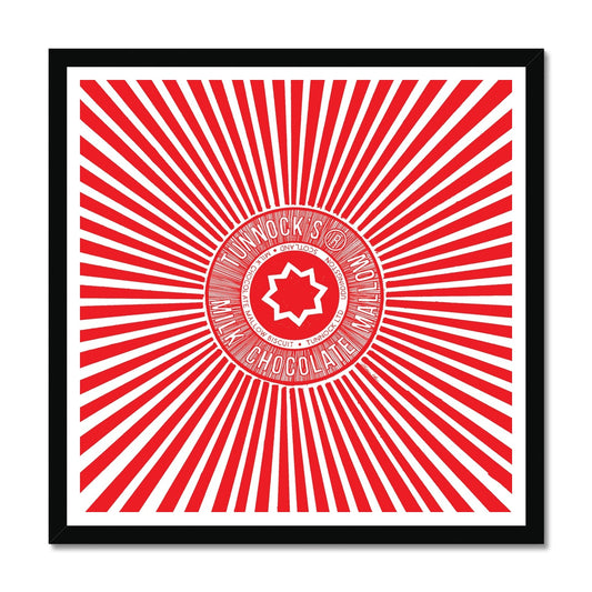 Tea Cake Wrapper Framed Print