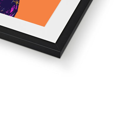 IRN-BRU Colourful Framed & Mounted Print