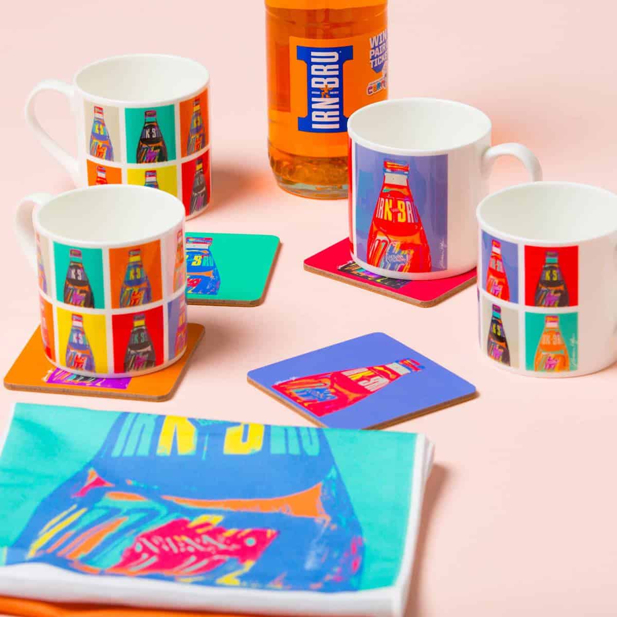 Irn Bru merchandise range by Gillian Kyle