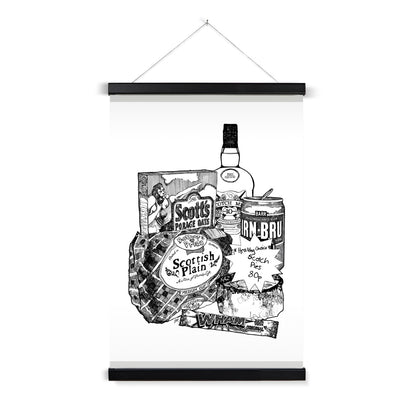 Scottish Breakfast Fine Art Print with Hanger