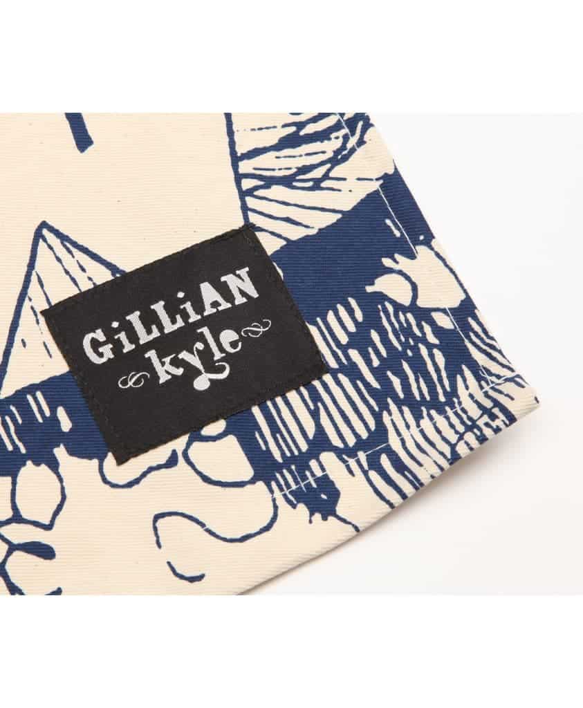 Gillian Kyle Branding Label on Tea Towel
