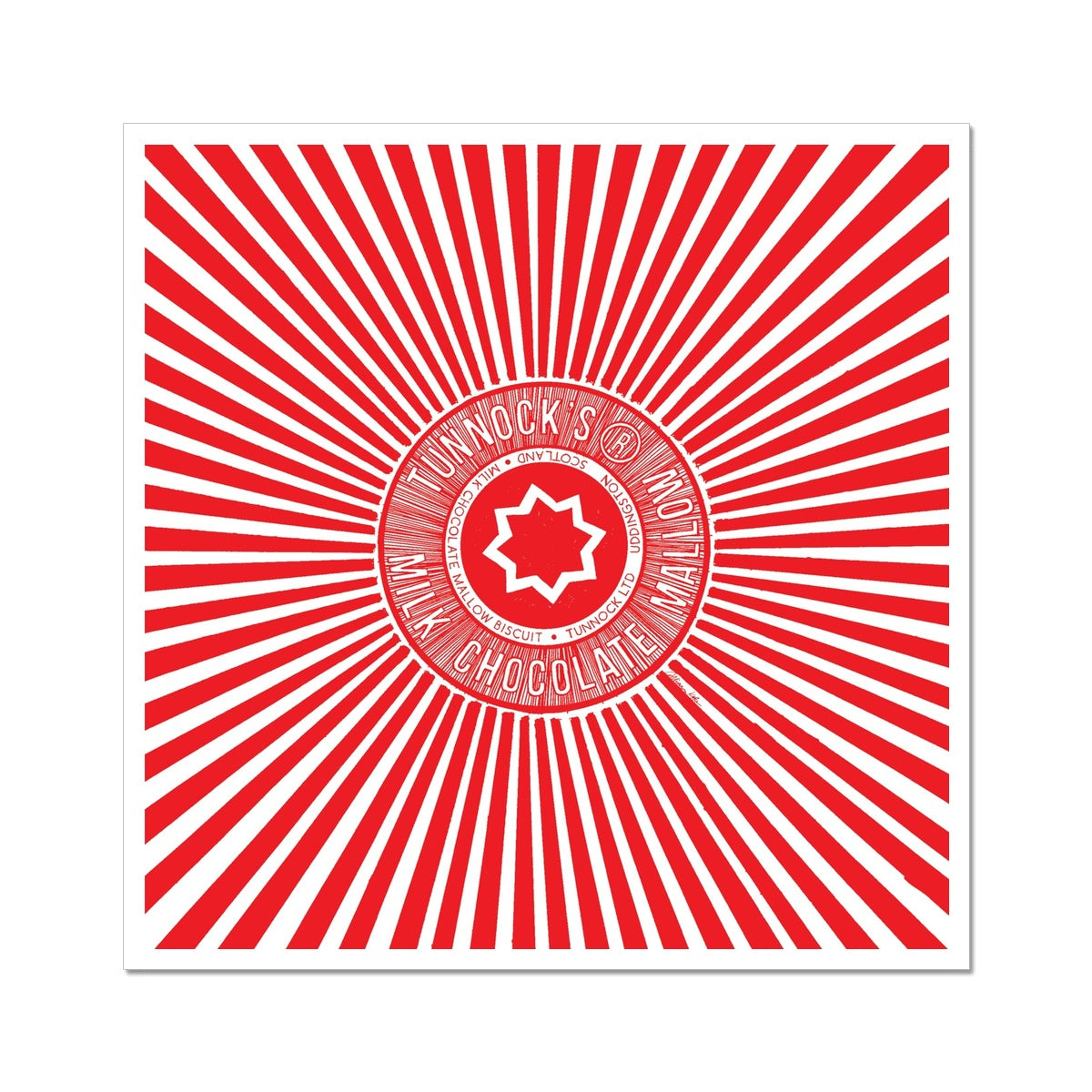 Tea Cake Rapper Tea Cake Wrapper Fine Art Print – GILLIAN KYLE