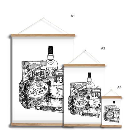 Scottish Breakfast Fine Art Print with Hanger
