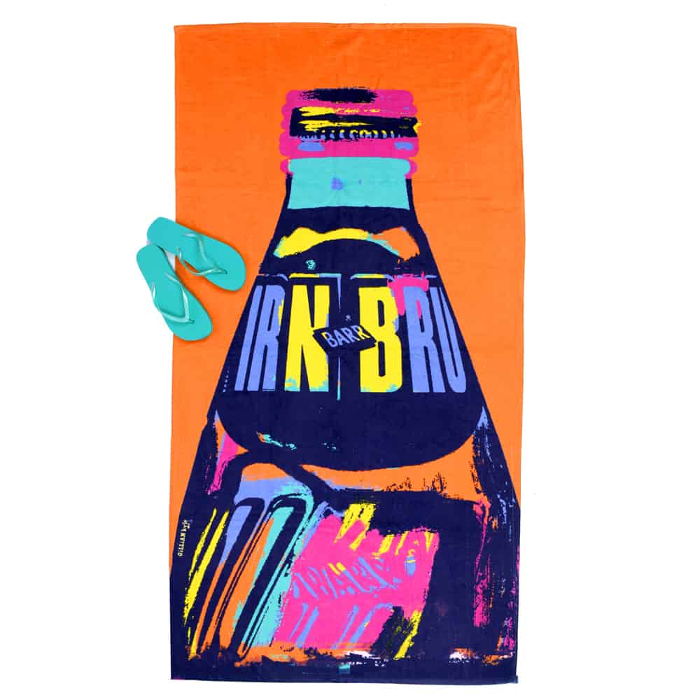 IRN-BRU-scottish-beach-towel-gillian-kyle